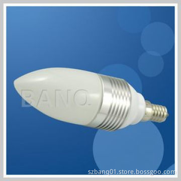 3W LED Candle Shape Global Bulb Light